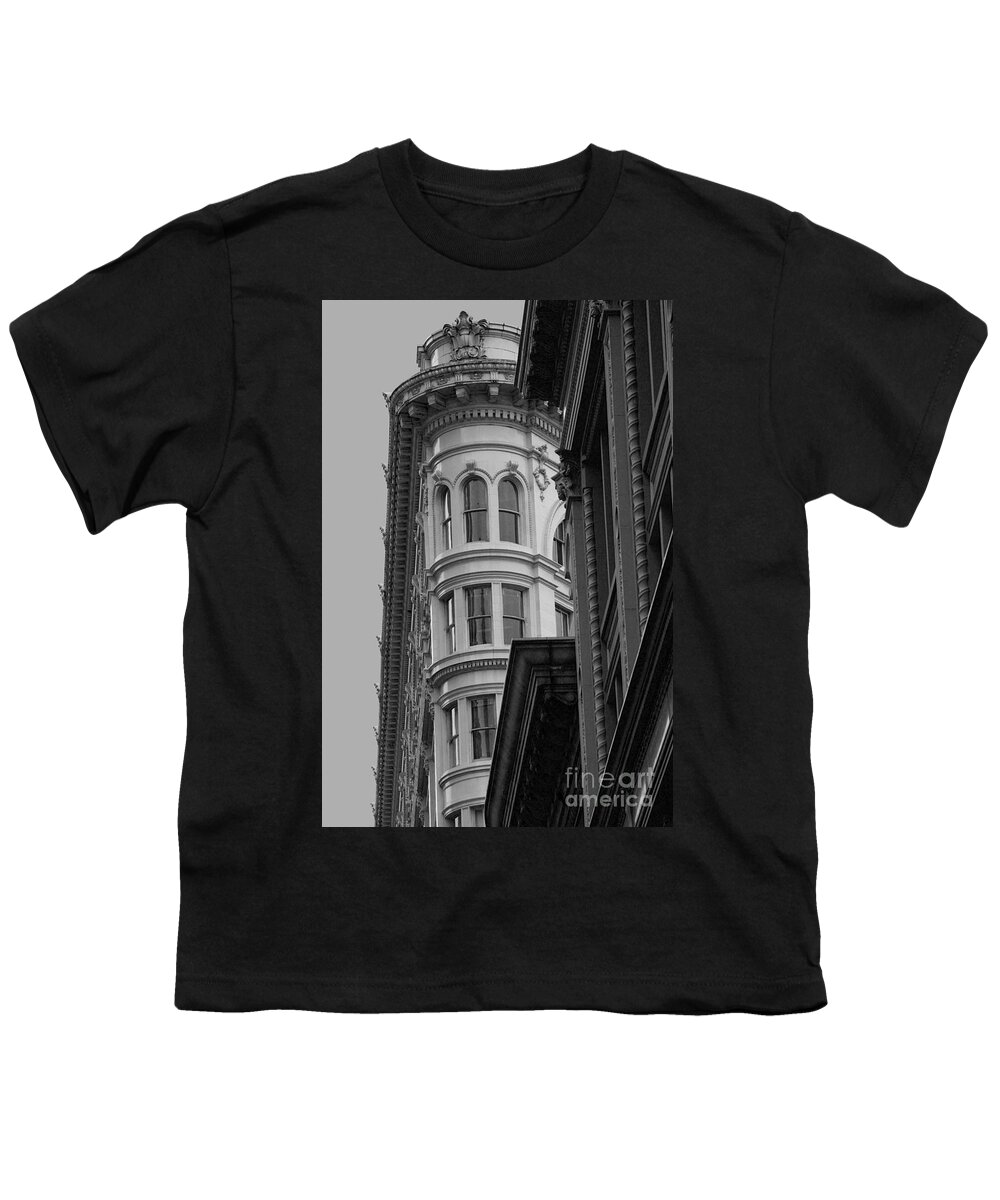 San Francisco Youth T-Shirt featuring the photograph Architectural Building by Ivete Basso Photography