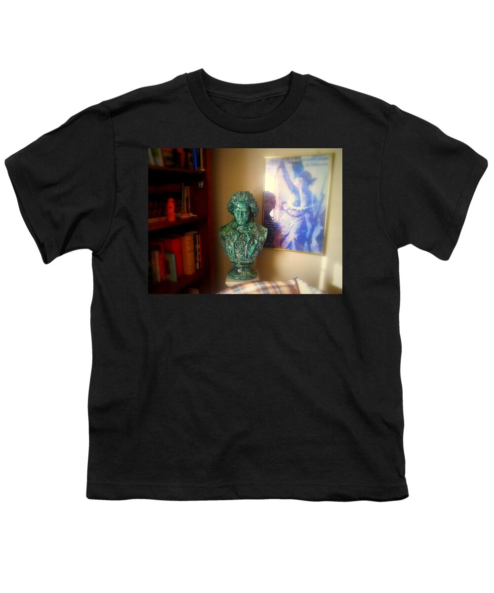 Beethoven's Corner Youth T-Shirt featuring the photograph Beethoven's Corner by Glenn McCarthy Art and Photography