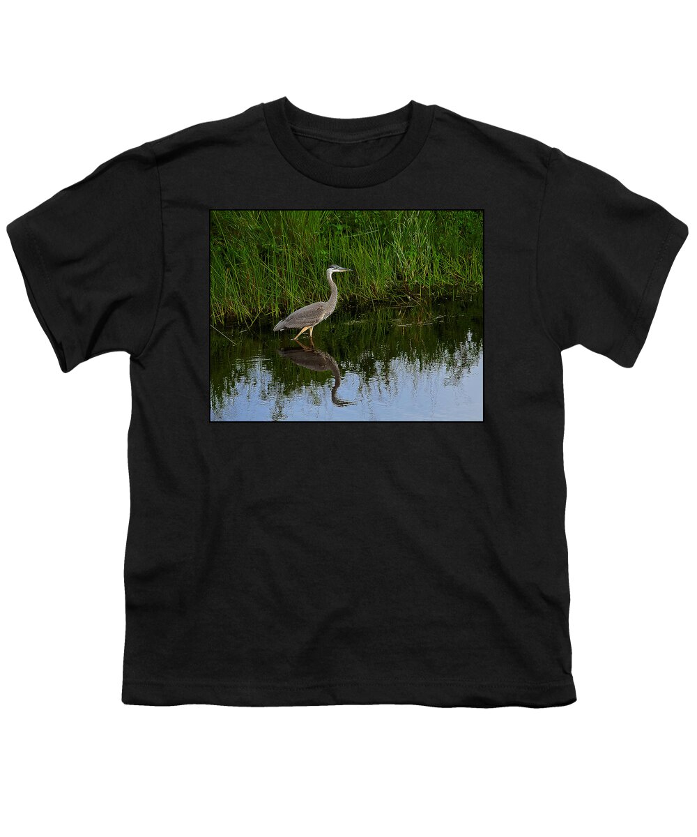 Color Youth T-Shirt featuring the photograph Big Bird by Rick Mosher
