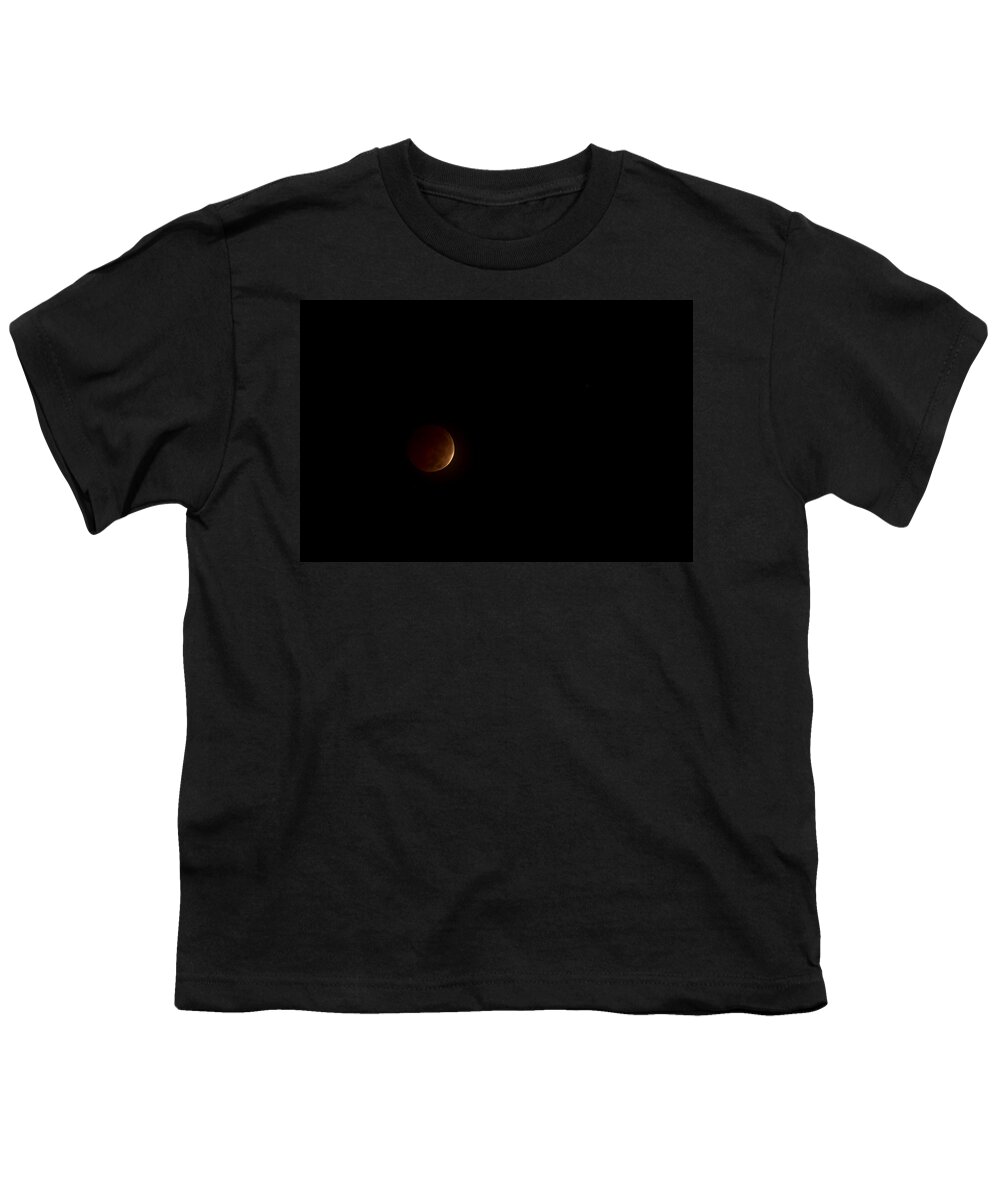 Moon Youth T-Shirt featuring the photograph Blood Moon by Paul Rebmann