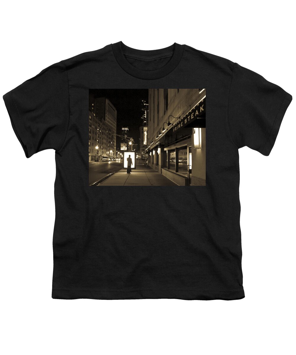 Boston Youth T-Shirt featuring the photograph Boston Glow Toned by Frank Winters