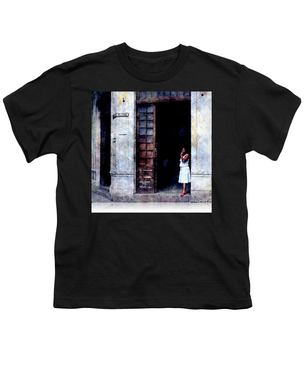Woman Youth T-Shirt featuring the photograph Challenge 15 - Cuba by Rory Siegel