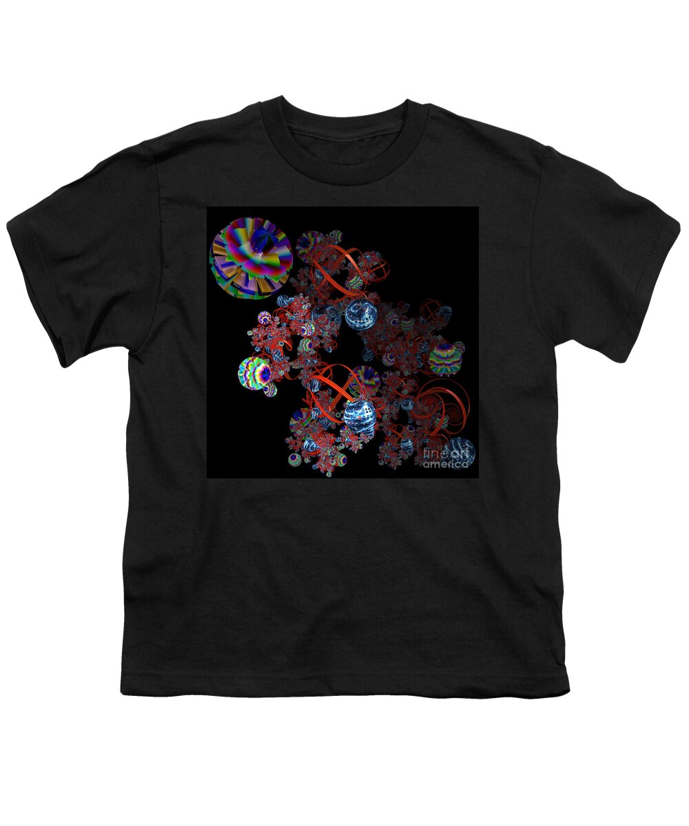  Youth T-Shirt featuring the digital art Clown DNA by jammer by First Star Art