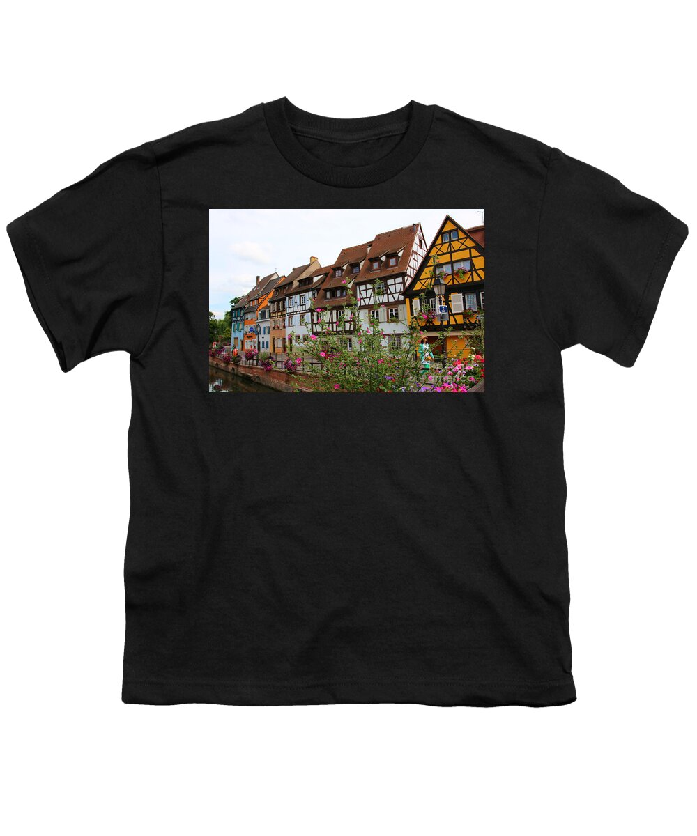 Canal Youth T-Shirt featuring the photograph Colmar 3 by Amanda Mohler