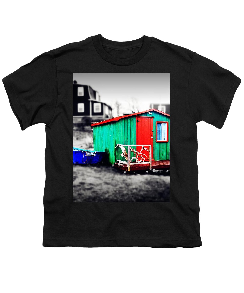 House Youth T-Shirt featuring the photograph Colors In A Winter Day by Zinvolle Art