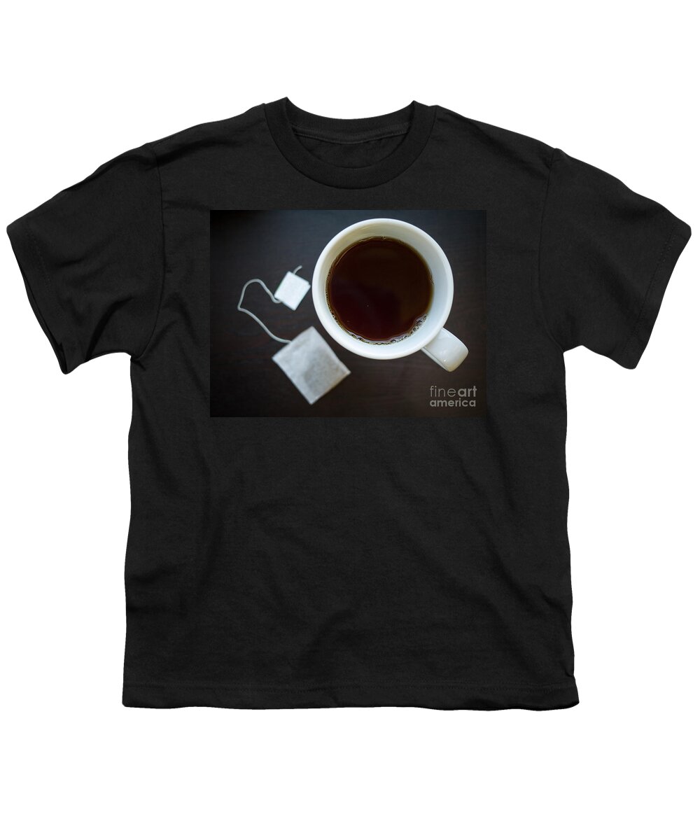 Tea Youth T-Shirt featuring the photograph Cup of Tea by Edward Fielding