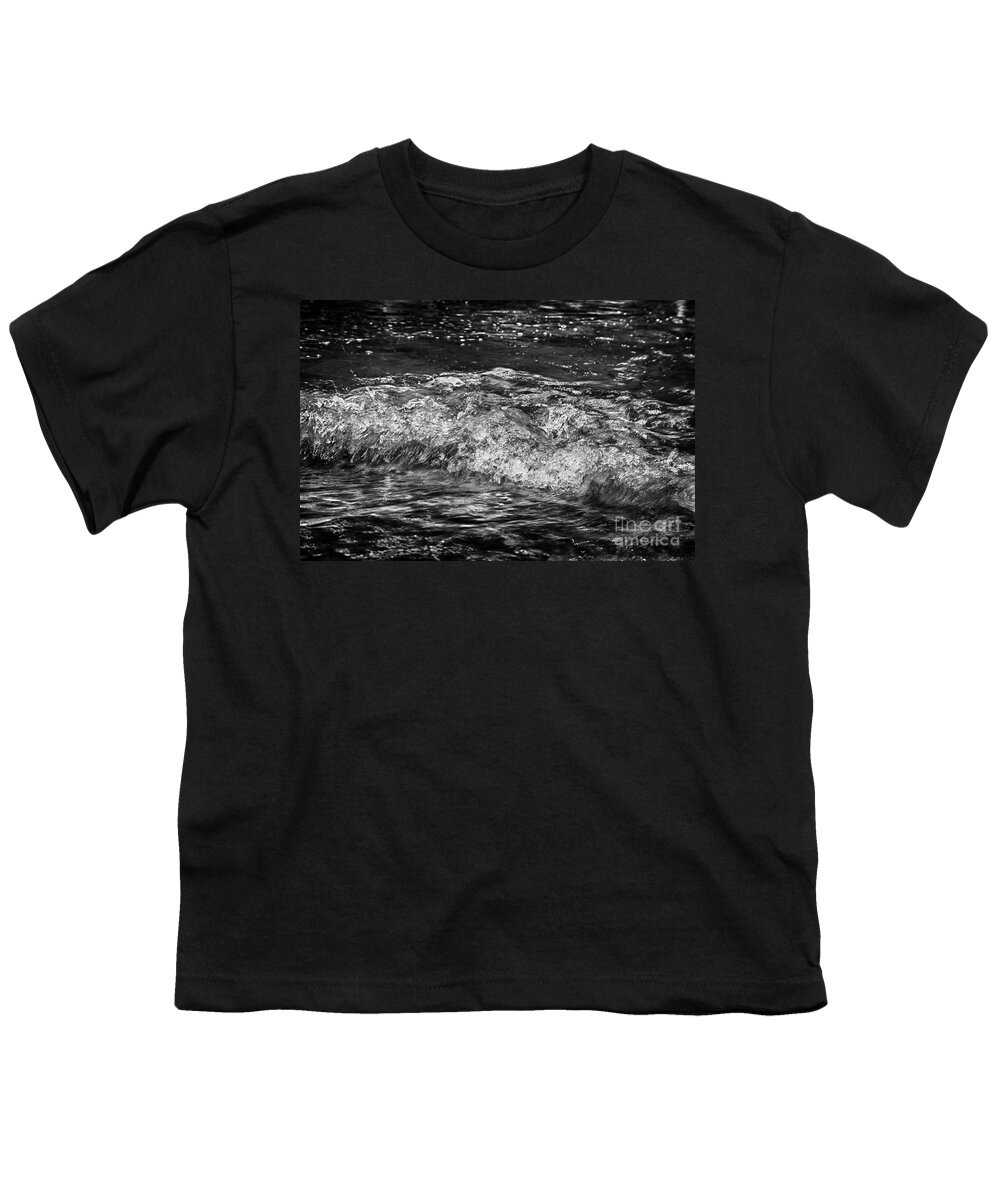 Awosting Falls Youth T-Shirt featuring the photograph Current by Rick Kuperberg Sr