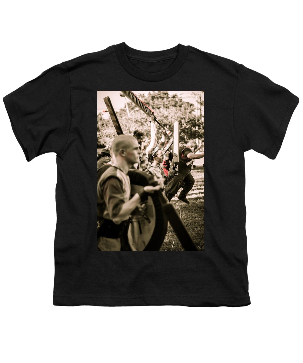 The Far Harad Youth T-Shirt featuring the photograph Dagorhir 7 by David Morefield