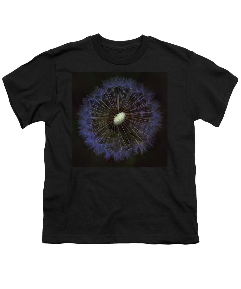 Dandelion Youth T-Shirt featuring the photograph Dandelion Nebula by Kathy Clark