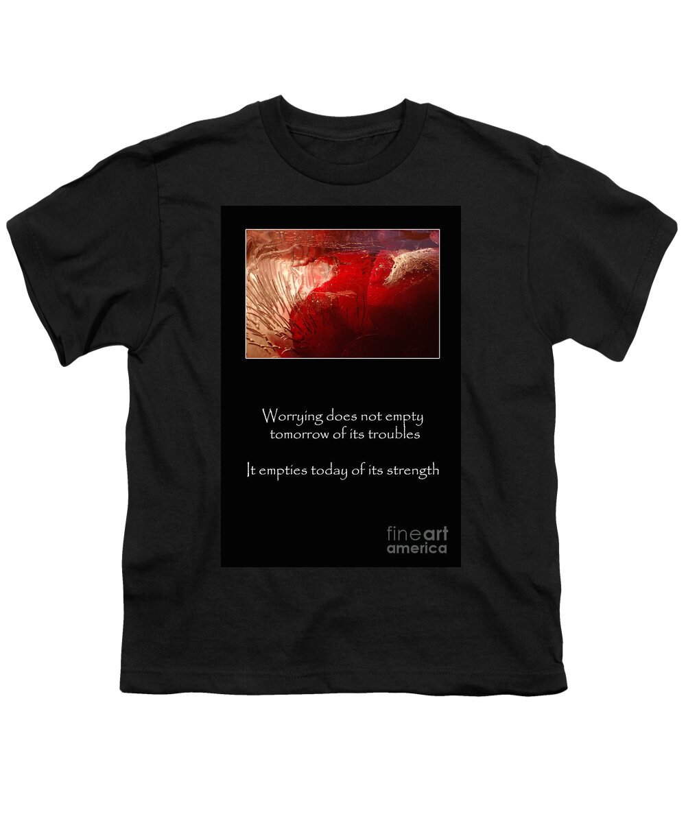 Worries Youth T-Shirt featuring the photograph Don't Worry by Randi Grace Nilsberg