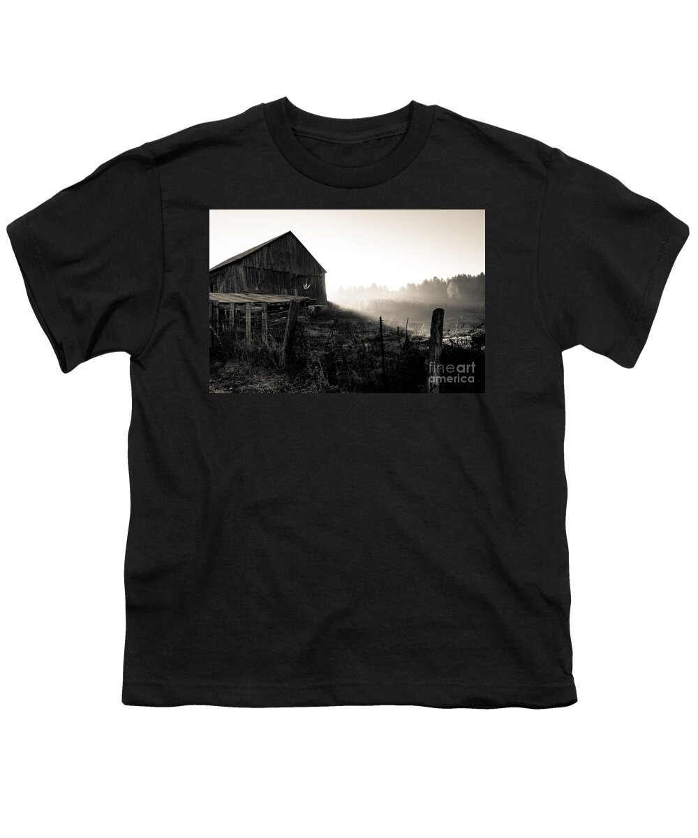  Youth T-Shirt featuring the photograph Dramatic Farm Sunrise by Cheryl Baxter
