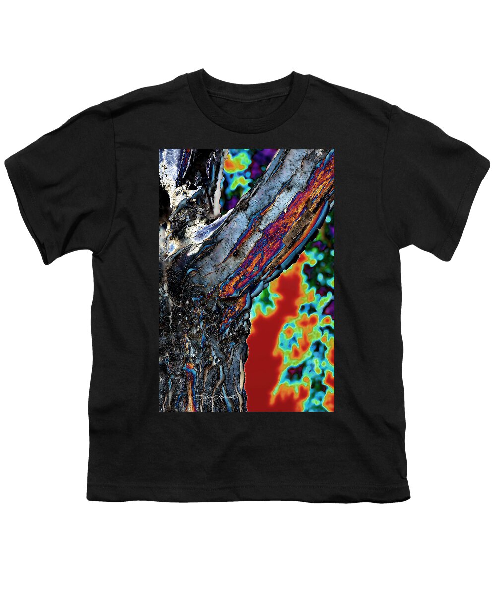 Tree Youth T-Shirt featuring the photograph Embers by Sylvia Thornton