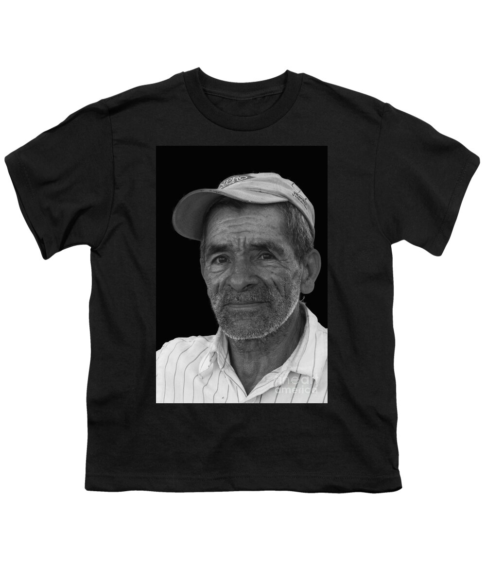 Heiko Youth T-Shirt featuring the photograph Face of a Hardworking Man by Heiko Koehrer-Wagner