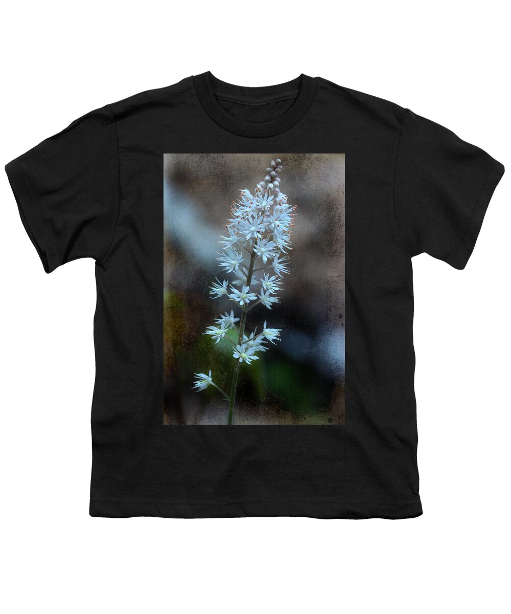 Foam Flower Youth T-Shirt featuring the photograph Foam Flower by Michael Eingle