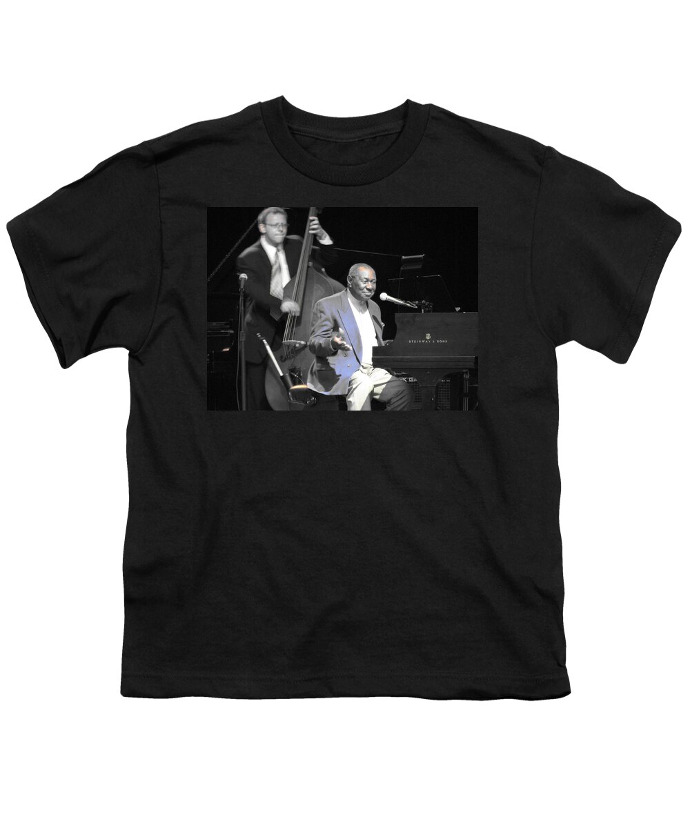 Freddy Cole Youth T-Shirt featuring the photograph Freddy Cole and Elias Bailey by Cleaster Cotton