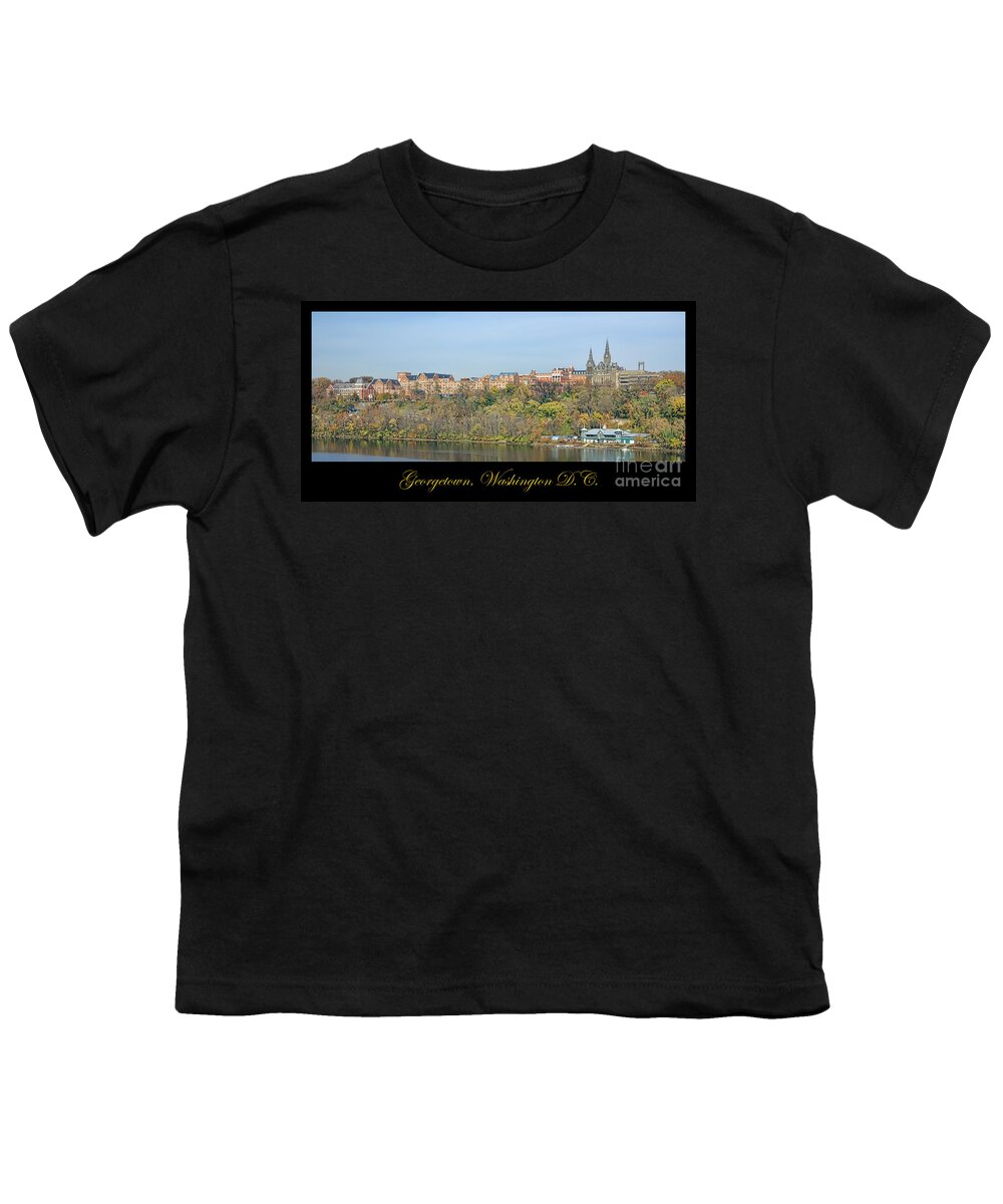 Washington Youth T-Shirt featuring the photograph Georgetown Poster by Olivier Le Queinec