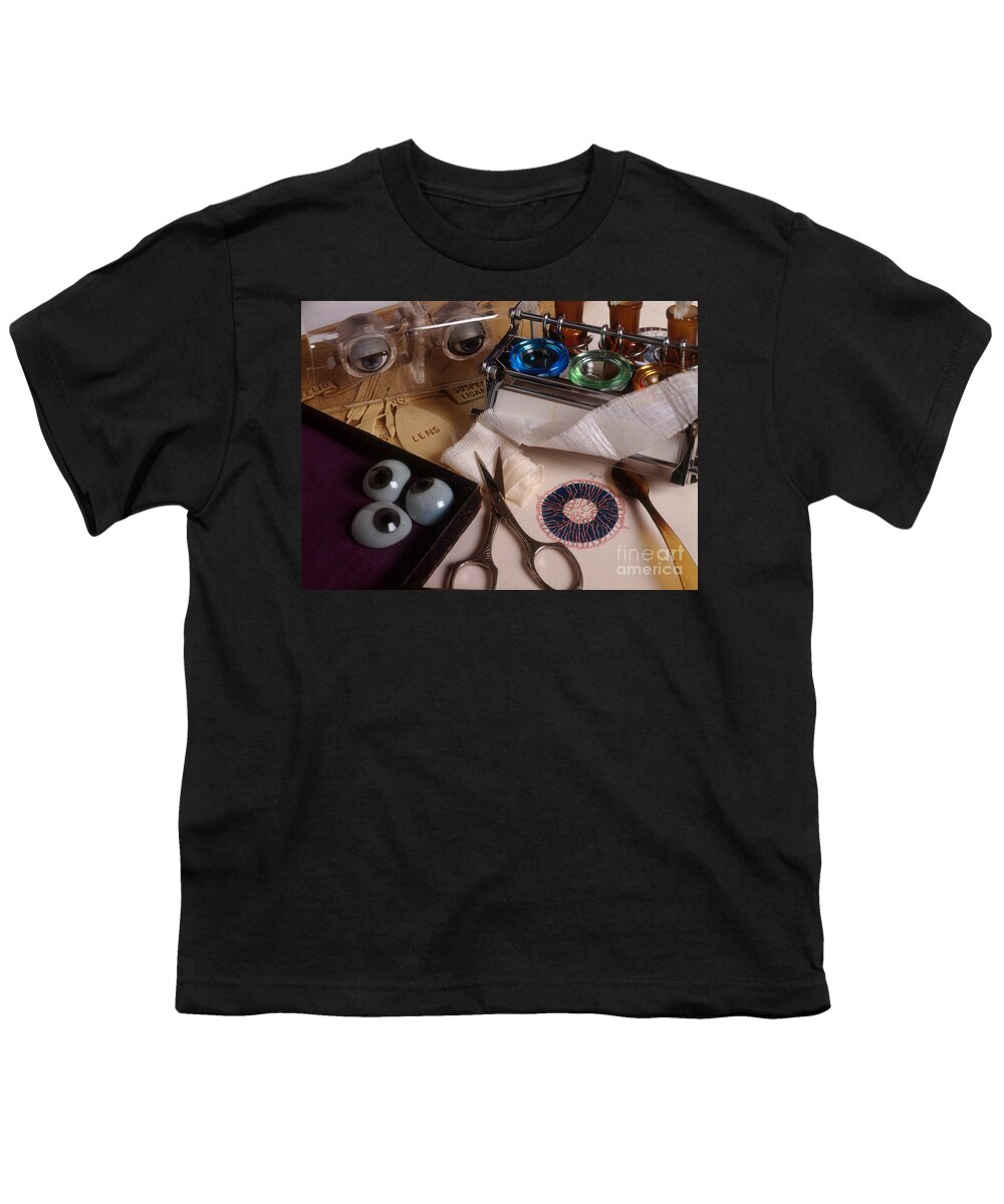 Medical Youth T-Shirt featuring the photograph Glass Eyes by Brooks Brown