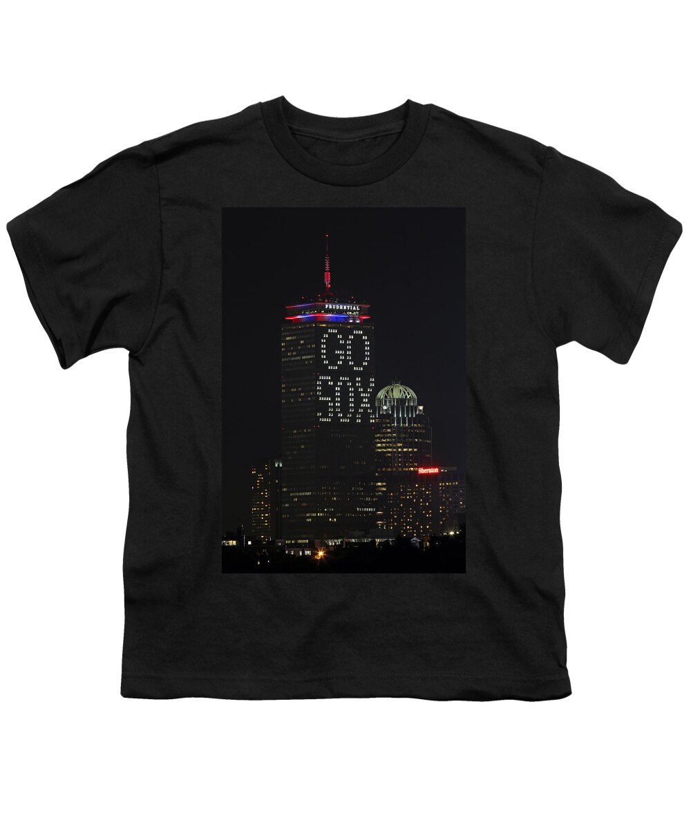 Boston Youth T-Shirt featuring the photograph Go Boston Red Sox by Juergen Roth
