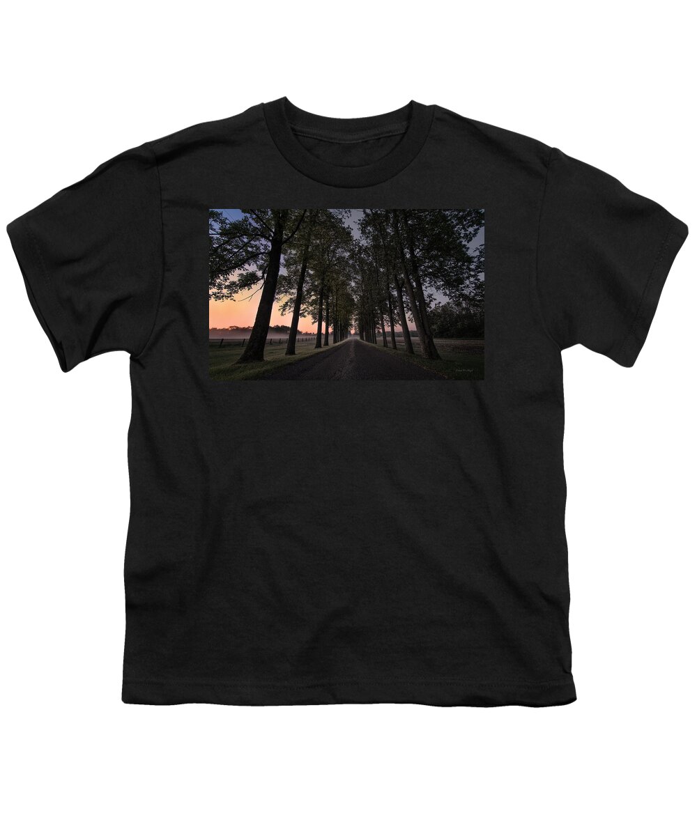 Trees Youth T-Shirt featuring the photograph Going Home by Everet Regal