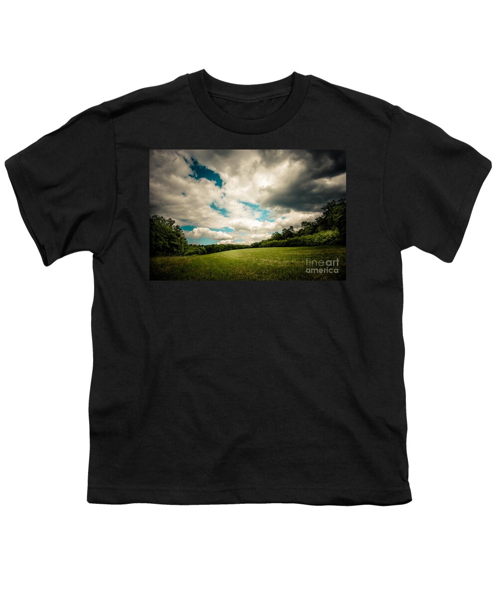Blue Youth T-Shirt featuring the photograph Great skies by Hannes Cmarits
