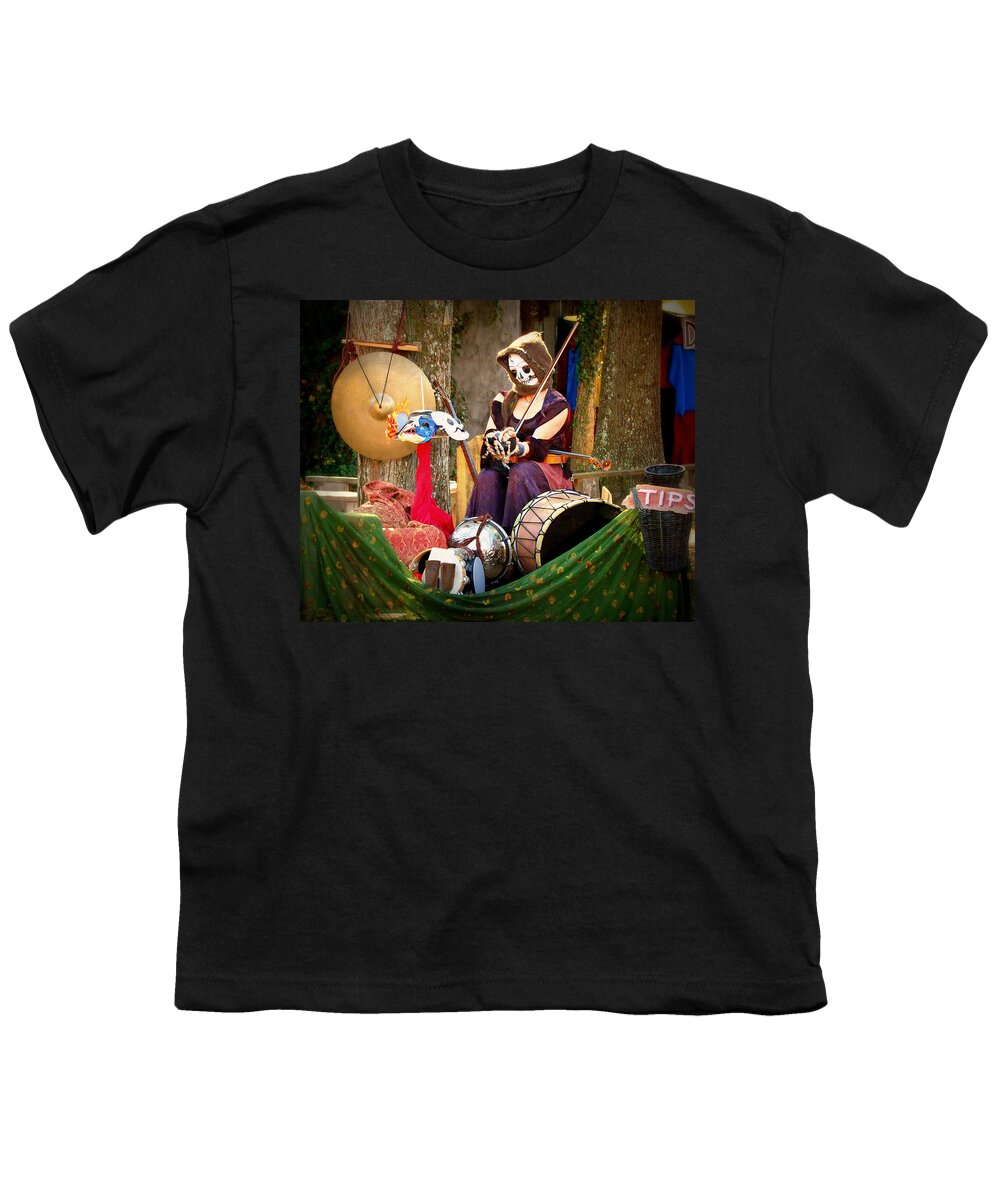 Fine Art Youth T-Shirt featuring the photograph How Death Makes a Living by Rodney Lee Williams