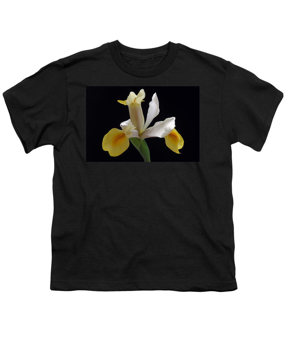 Iris Youth T-Shirt featuring the photograph I have not yet lost my Grace by Juergen Roth