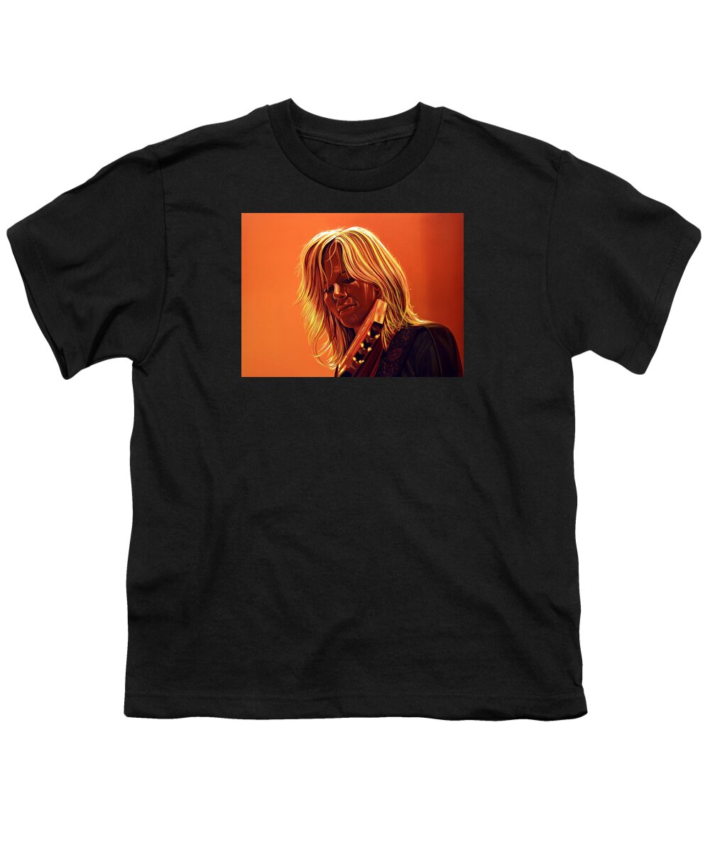 Ilse Delange Youth T-Shirt featuring the painting Ilse DeLange Painting by Paul Meijering
