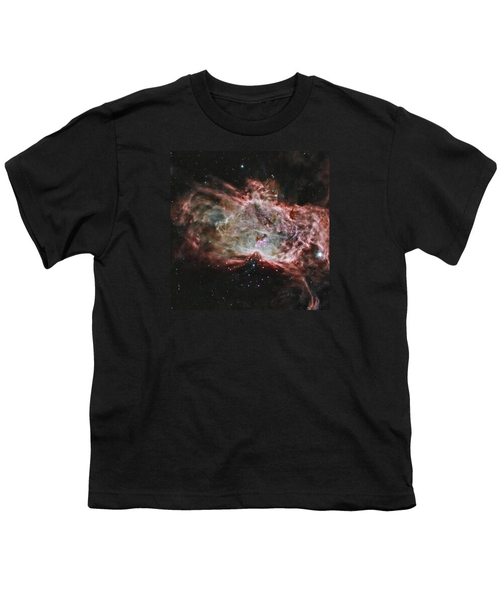 Space Youth T-Shirt featuring the photograph Inside the Flame Nebula by Eric Glaser