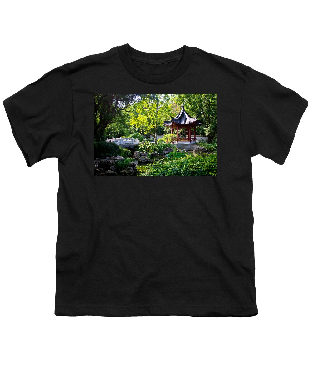 Garden Youth T-Shirt featuring the photograph Japanese Garden by Kristy Creighton