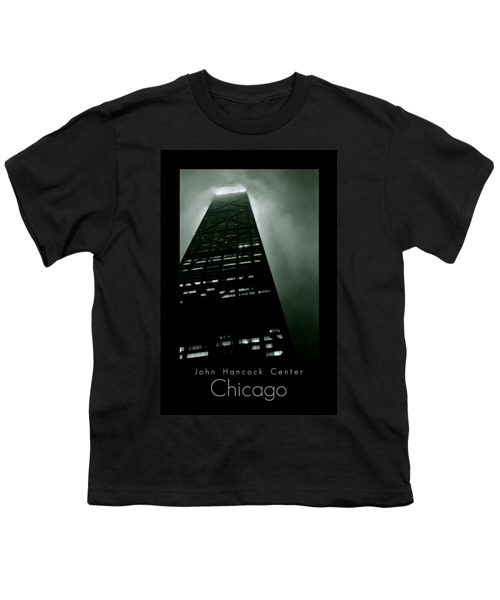 Geometric Youth T-Shirt featuring the photograph John Hancock Center by Michelle Calkins
