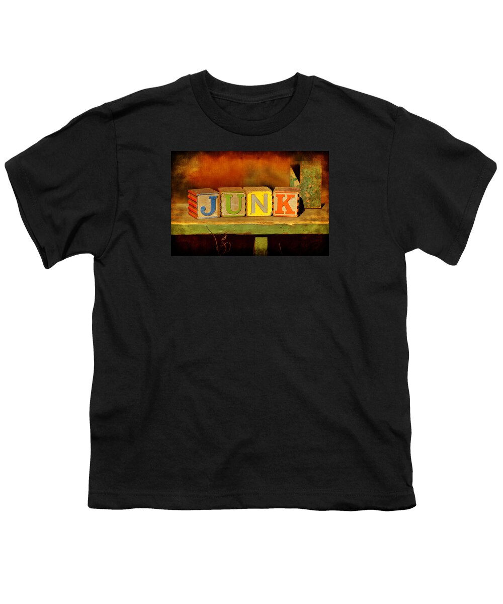 Toy Youth T-Shirt featuring the photograph Junk by Nikolyn McDonald
