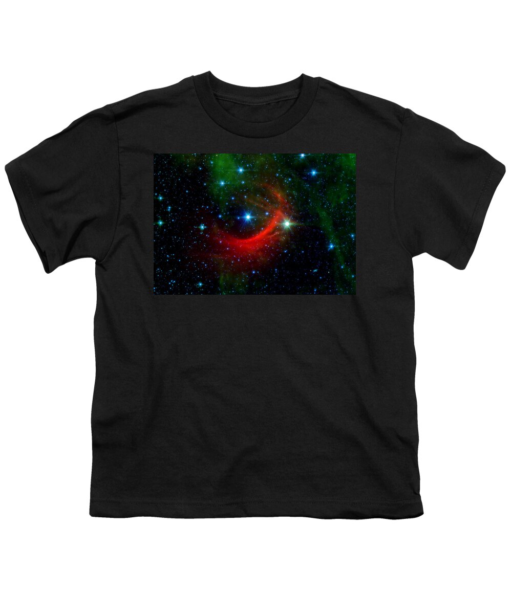 Kappa Cassiopeiae Youth T-Shirt featuring the photograph Kappa Cassiopeiae Shock Wave by Jennifer Rondinelli Reilly - Fine Art Photography