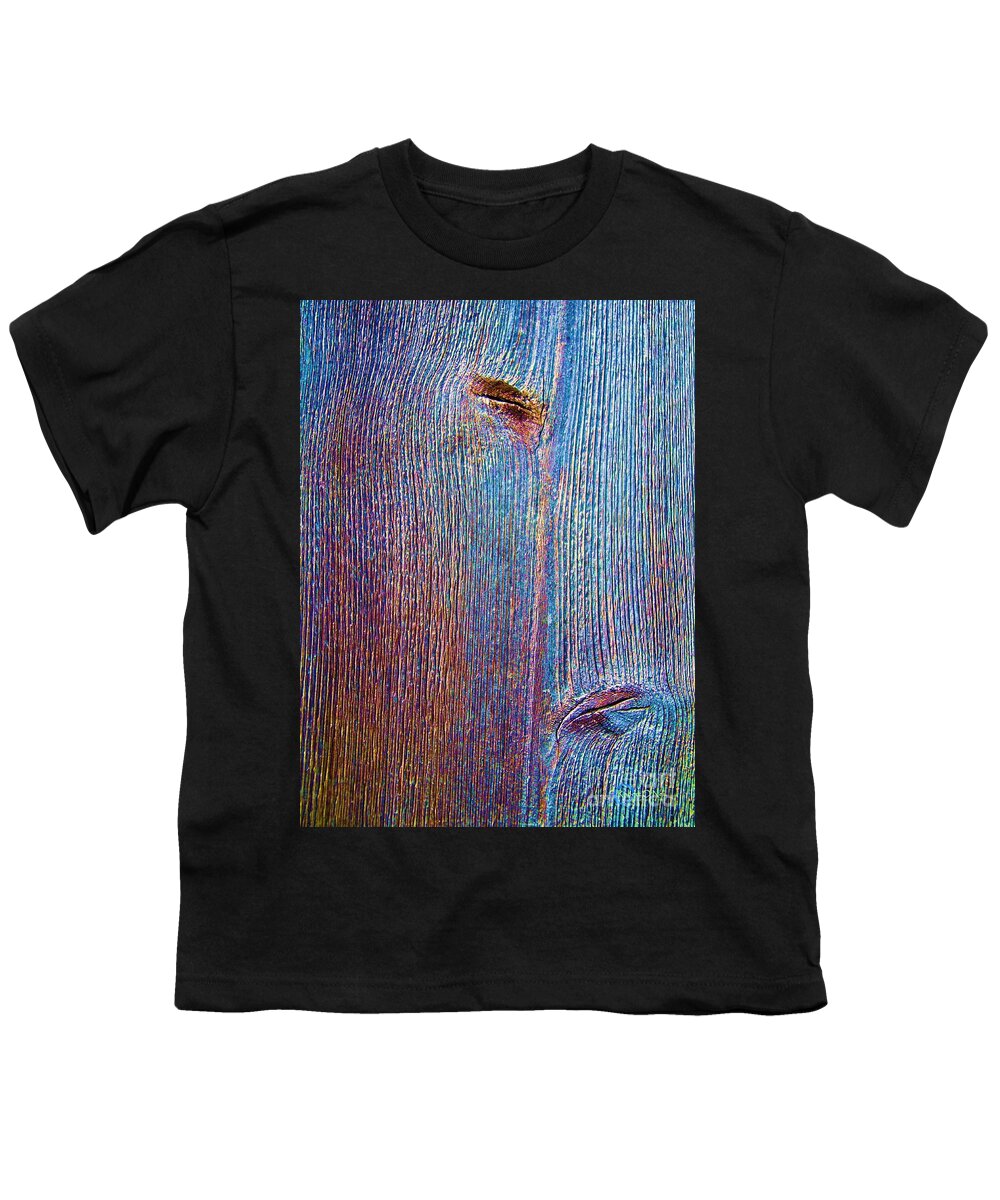 Knot Youth T-Shirt featuring the photograph Knotty Plank #2B by Robert ONeil