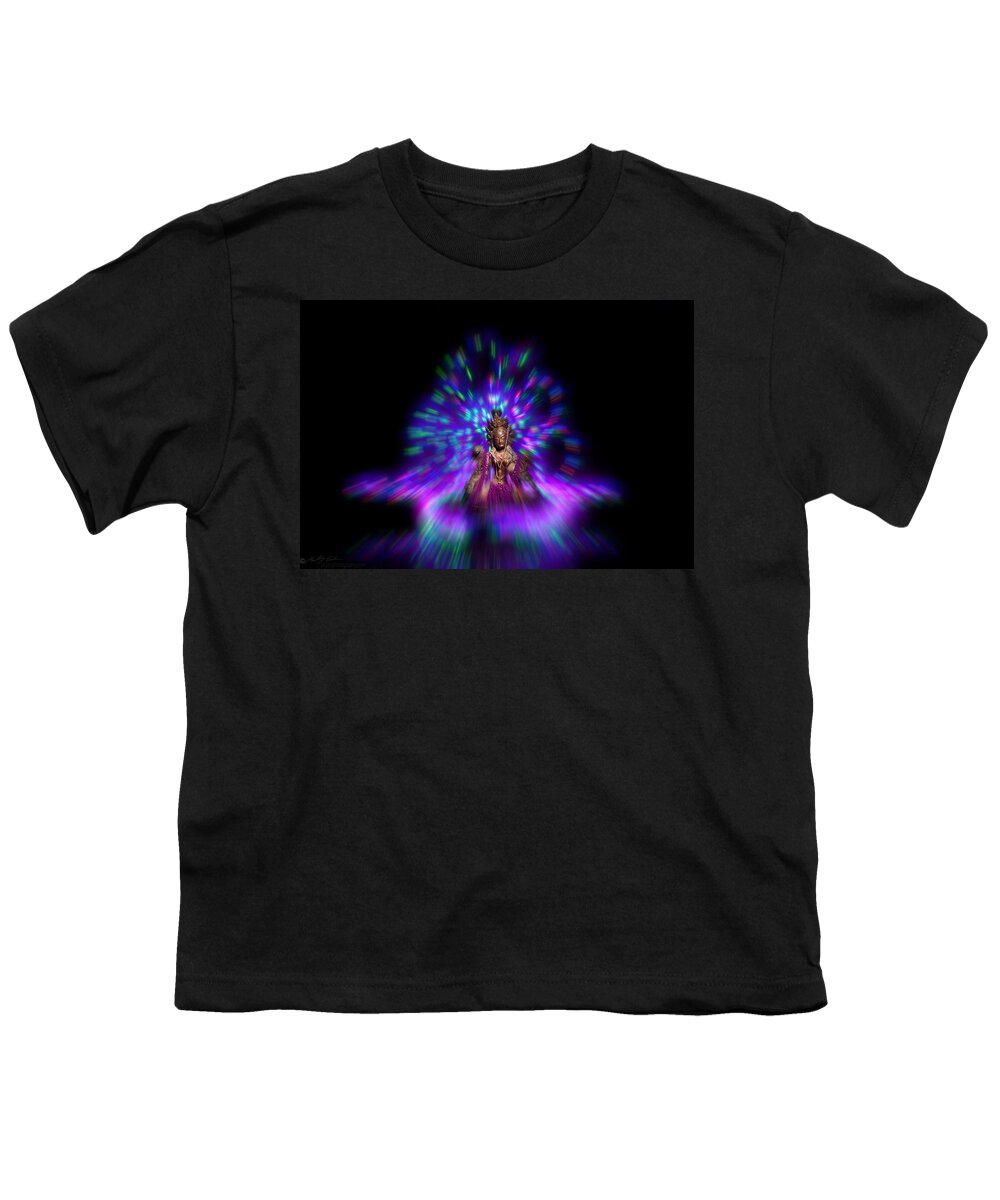 Tara Youth T-Shirt featuring the photograph Lightpainting Tara by B Cash