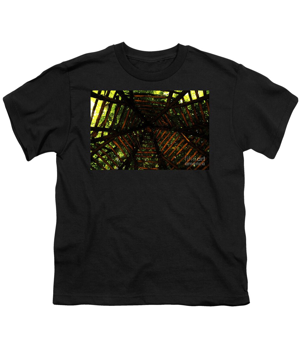Wood Youth T-Shirt featuring the photograph Long Was The Prayer He Uttered by Linda Shafer
