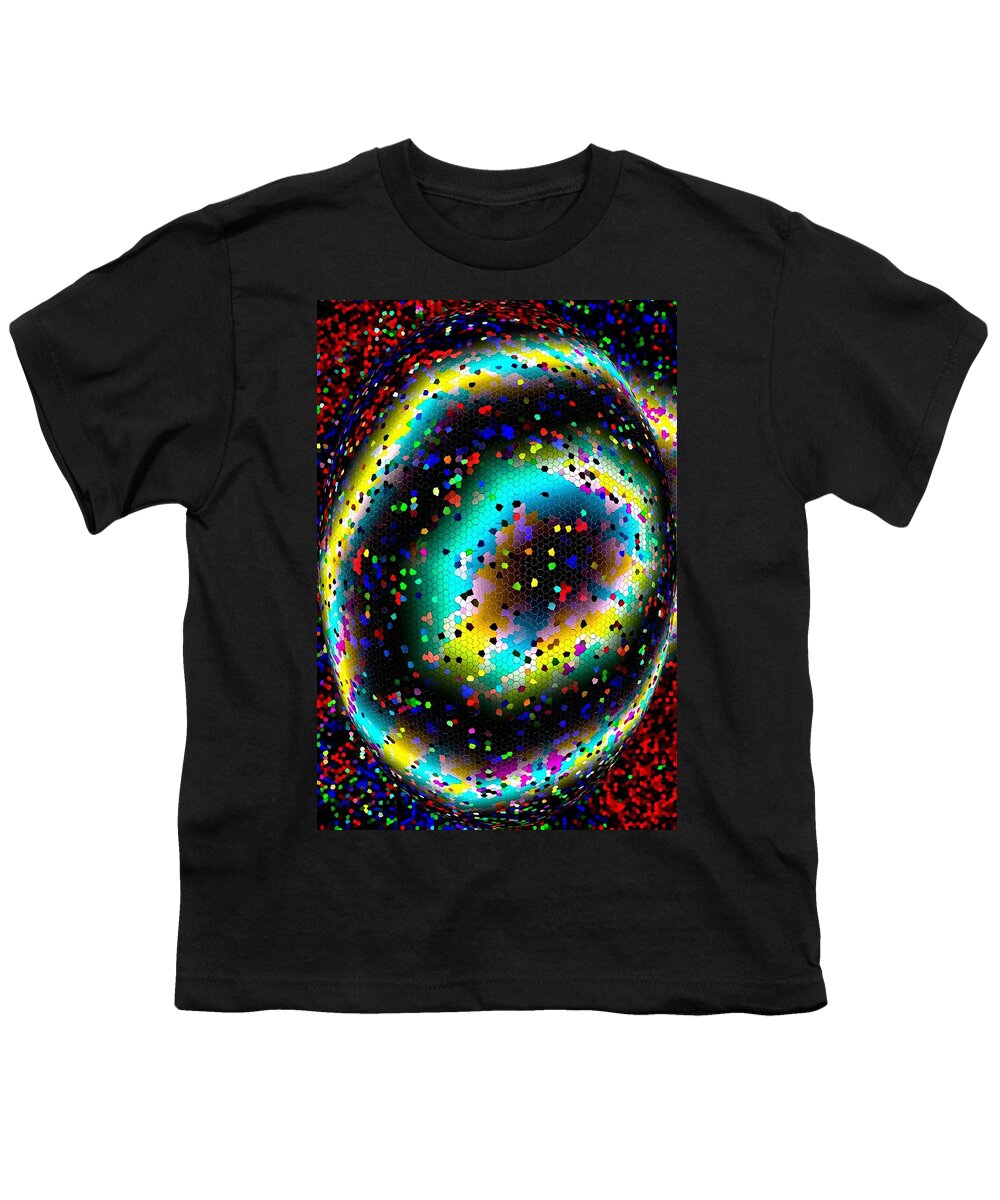  Luminous Energy 26 Youth T-Shirt featuring the digital art Luminous Energy 26 by Will Borden