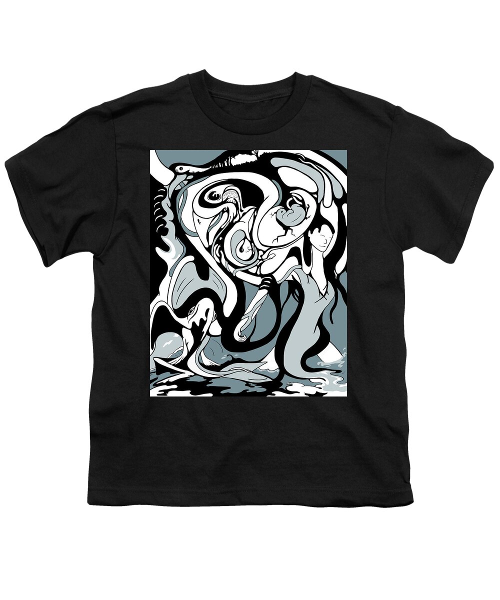 Baby Youth T-Shirt featuring the digital art Maiden Voyage by Craig Tilley