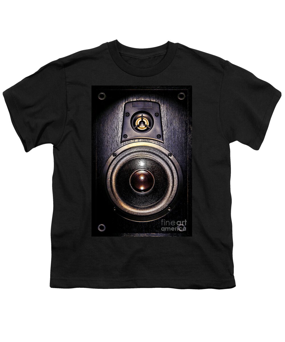 Speaker Youth T-Shirt featuring the photograph Mean Speaker by Olivier Le Queinec