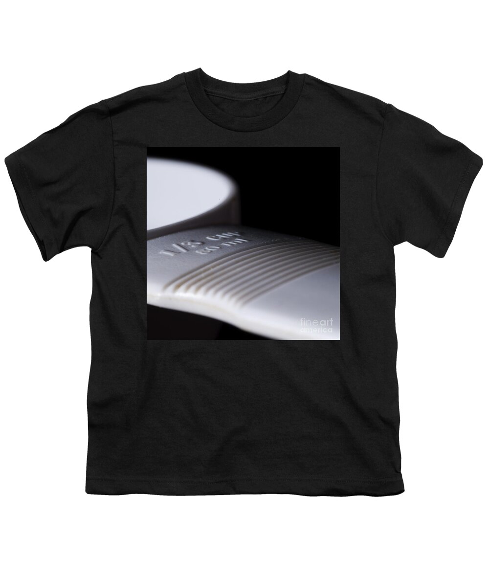 Measuring Cup Youth T-Shirt featuring the photograph Measuring Cup by Art Whitton
