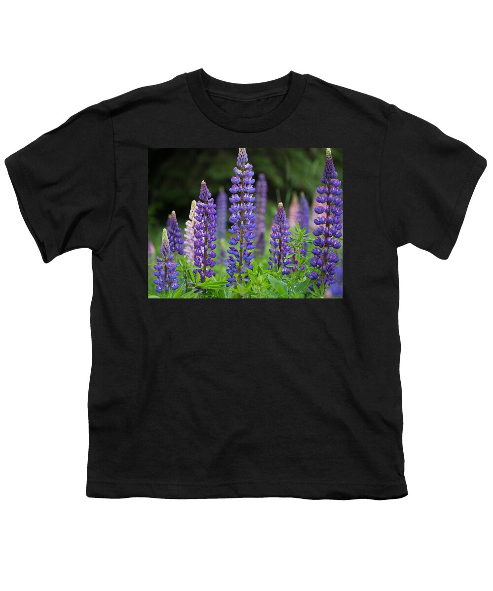 Minnesota Youth T-Shirt featuring the photograph Minnesota Lupine by Paul Schultz