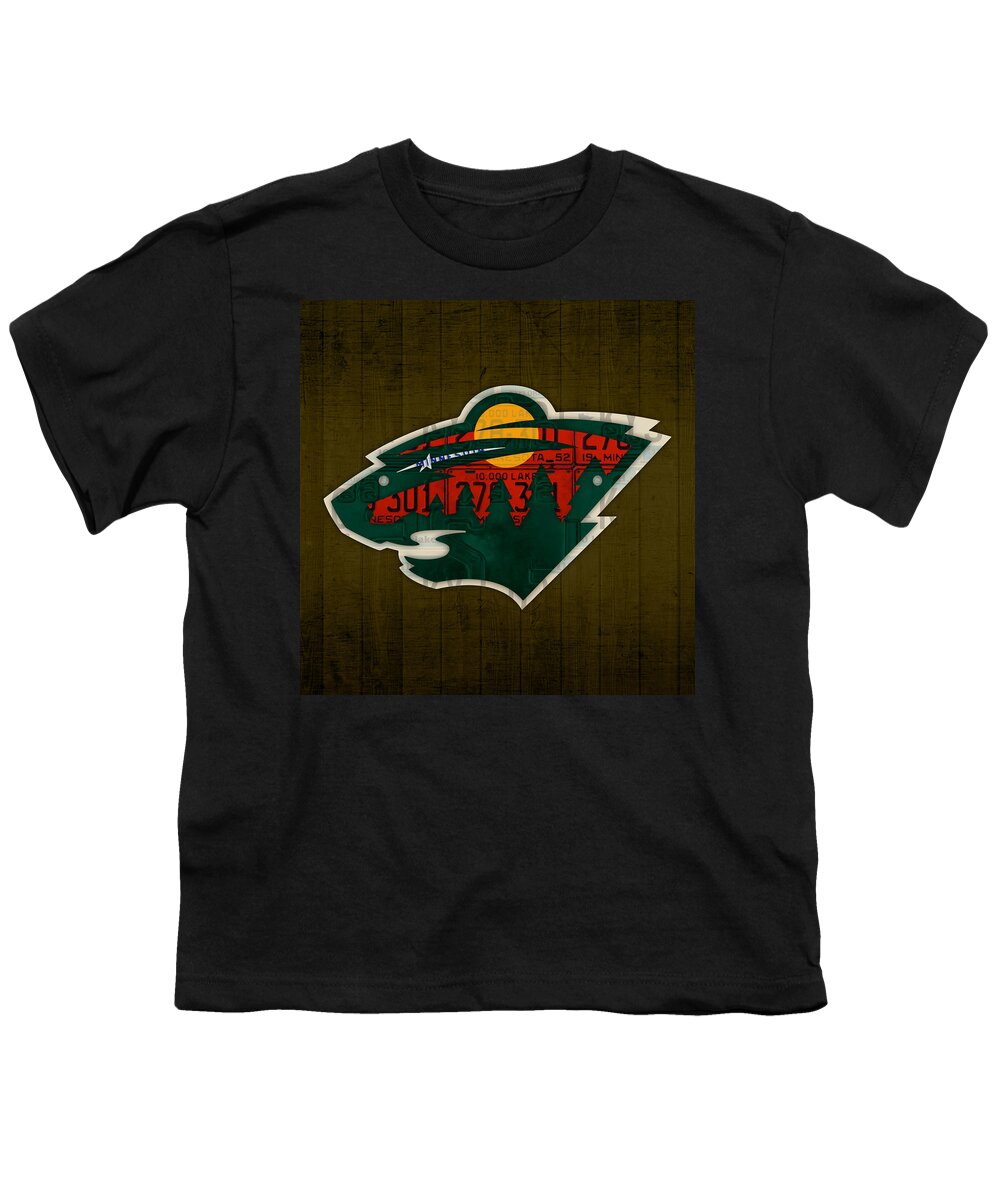Minnesota Ice Hockey Retro T-Shirt