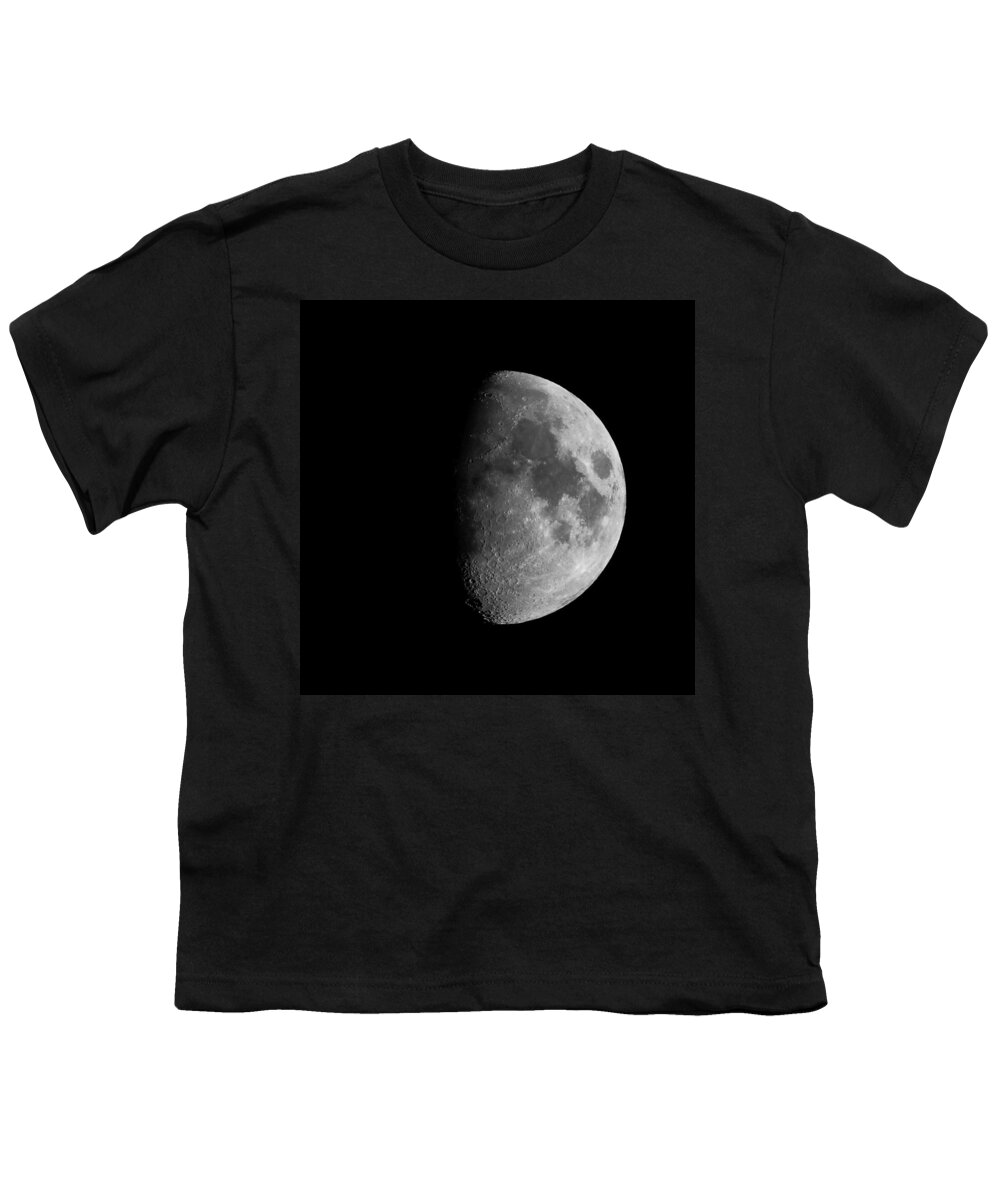 Moon Youth T-Shirt featuring the photograph Moon Nov 30 2014 by Ernest Echols