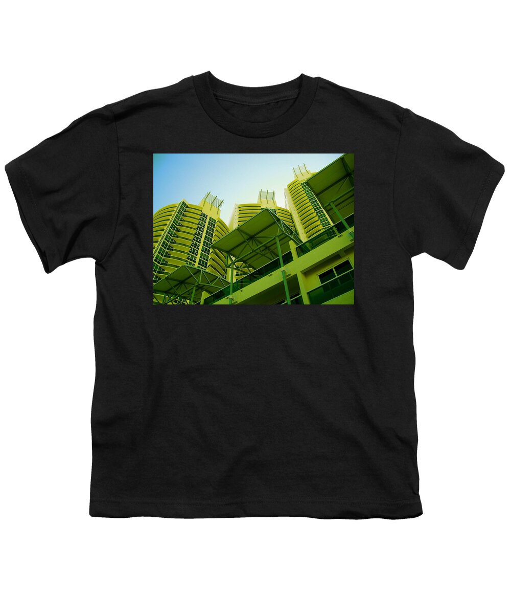  Youth T-Shirt featuring the photograph Murano Grande, Miami II by Monique Wegmueller