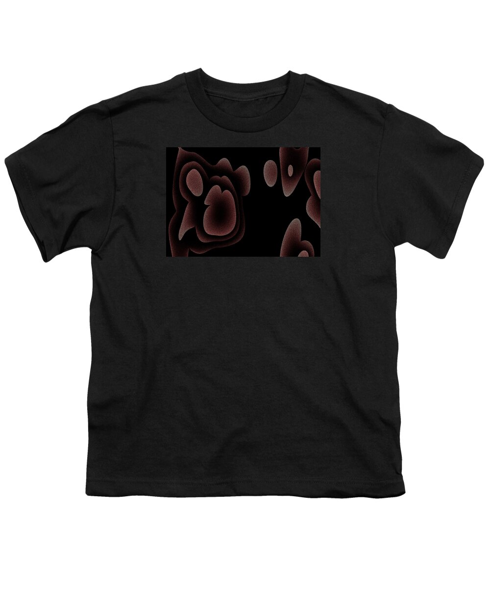 Abstract Youth T-Shirt featuring the digital art Nachdem by Jeff Iverson