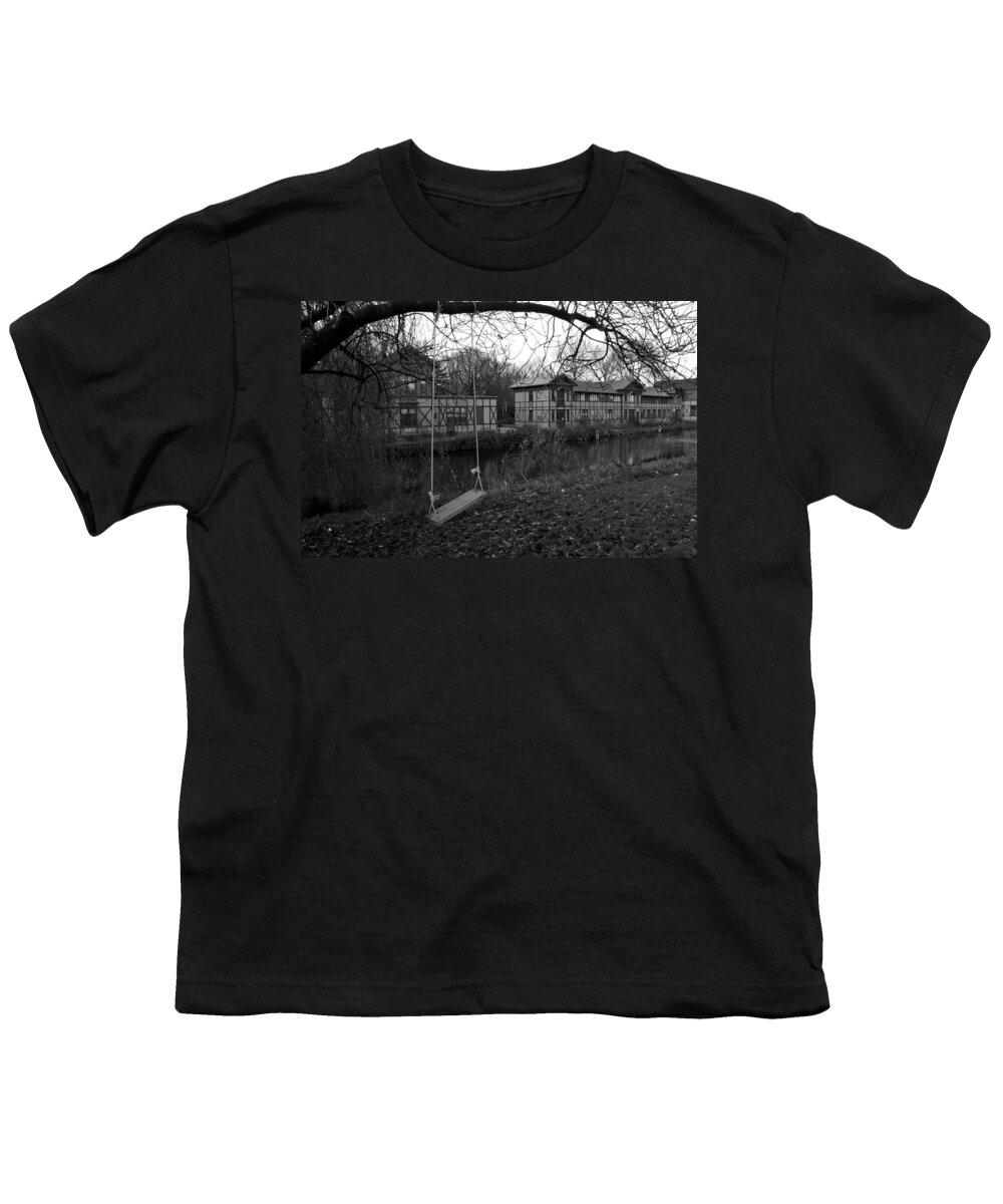 Amsterdam Youth T-Shirt featuring the photograph Old Swing in Amsterdam by Brian Kamprath