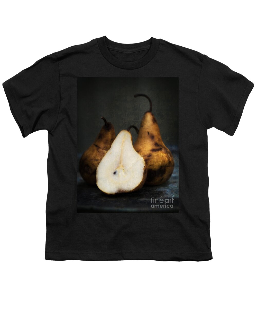 Fruit Youth T-Shirt featuring the photograph Pear Still life by Edward Fielding