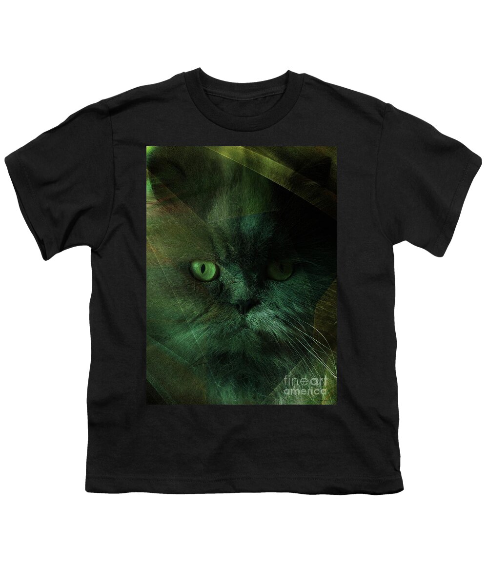 Pushkah Youth T-Shirt featuring the digital art Pushkah by Elizabeth McTaggart
