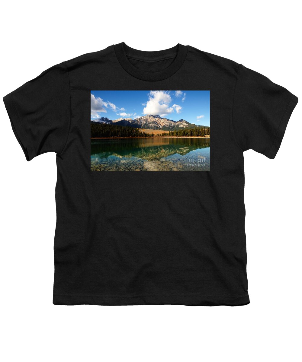 Mountain Youth T-Shirt featuring the photograph Pyramid Lake Reflections by Vivian Christopher