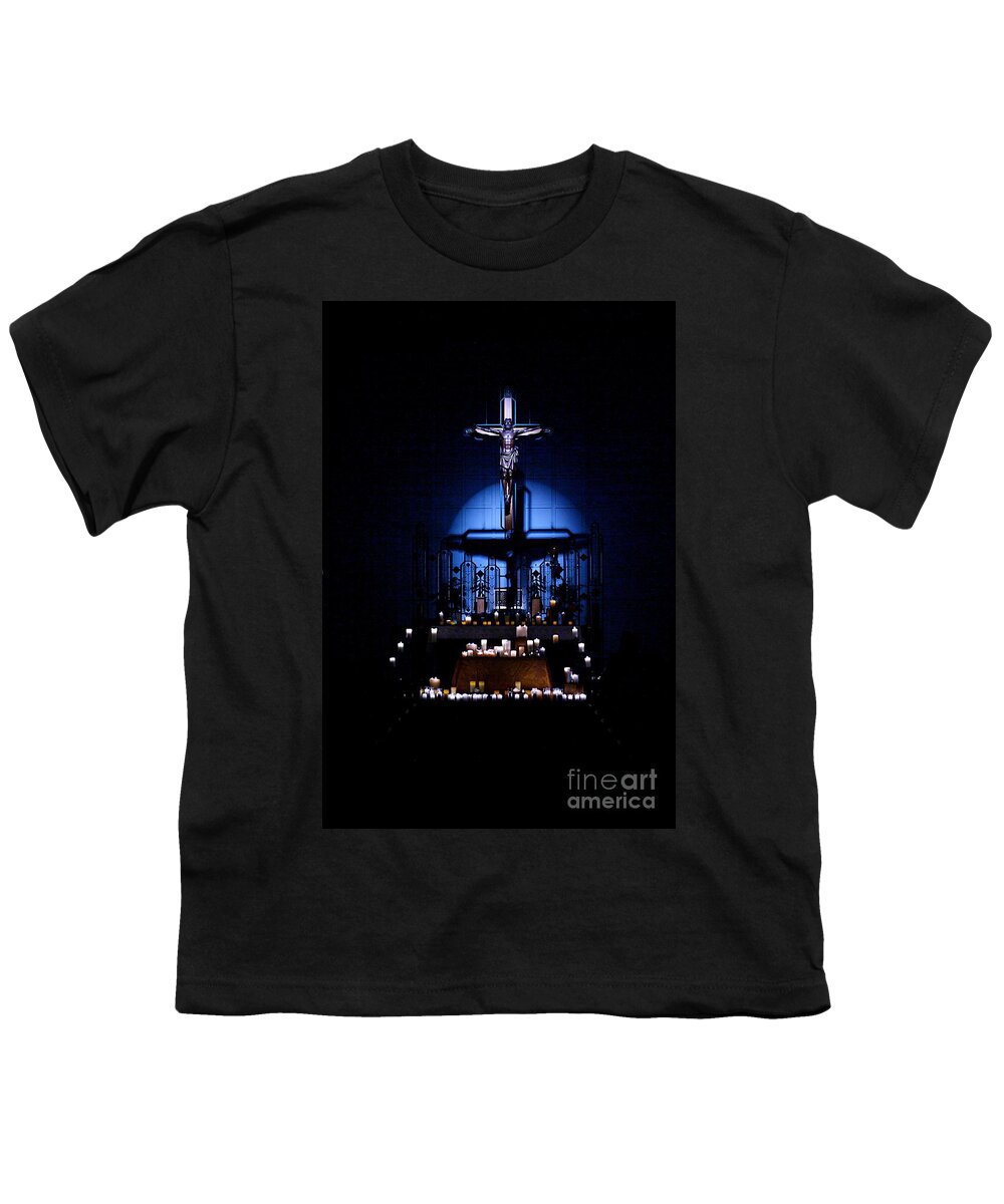 Christ Youth T-Shirt featuring the photograph Radiant Light by Frank J Casella