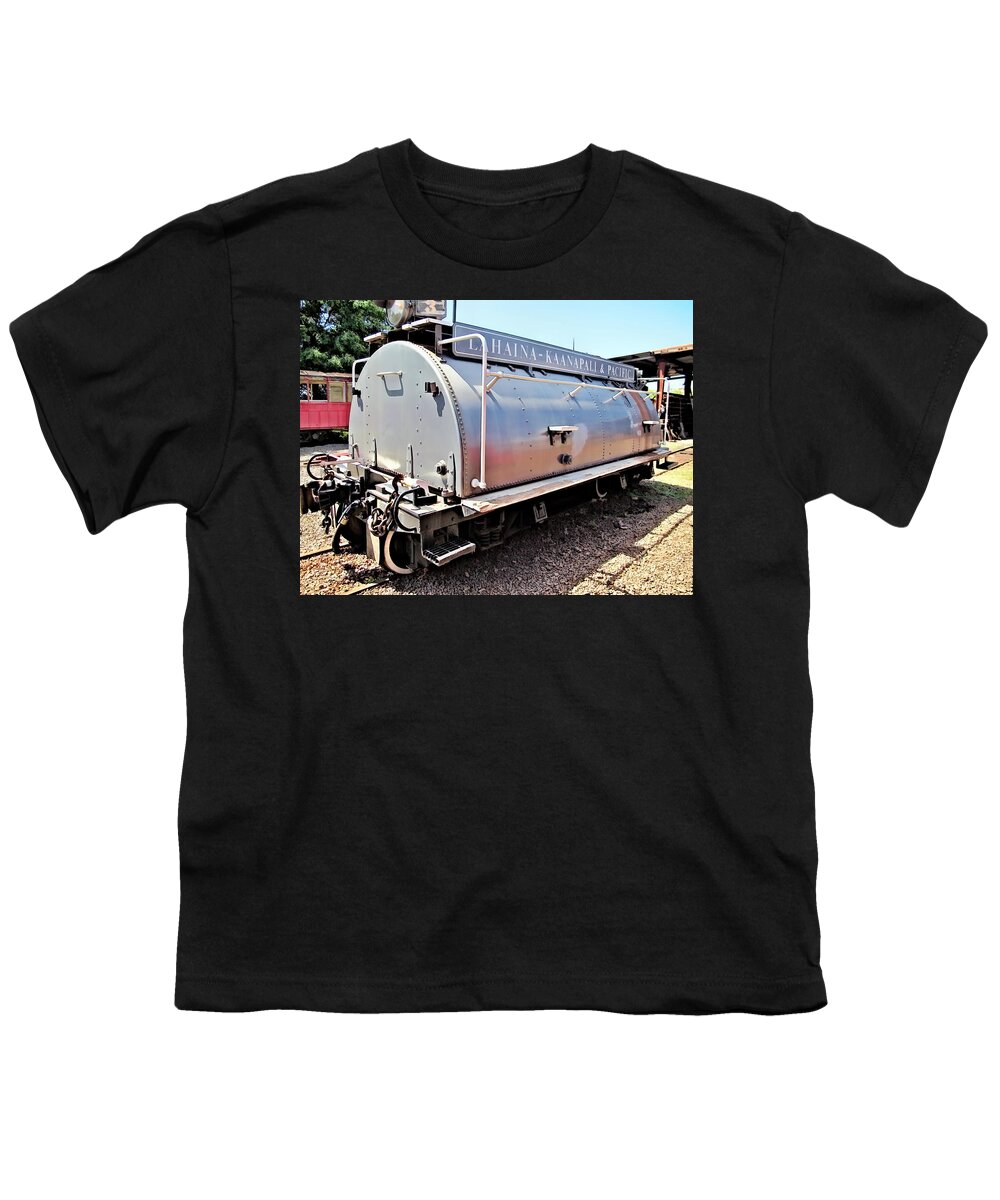 Railyard Youth T-Shirt featuring the photograph Railyard 2 by Dawn Eshelman